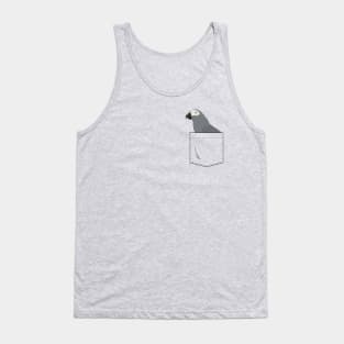 Timneh African Grey Parrot In Your Front Pocket Tank Top